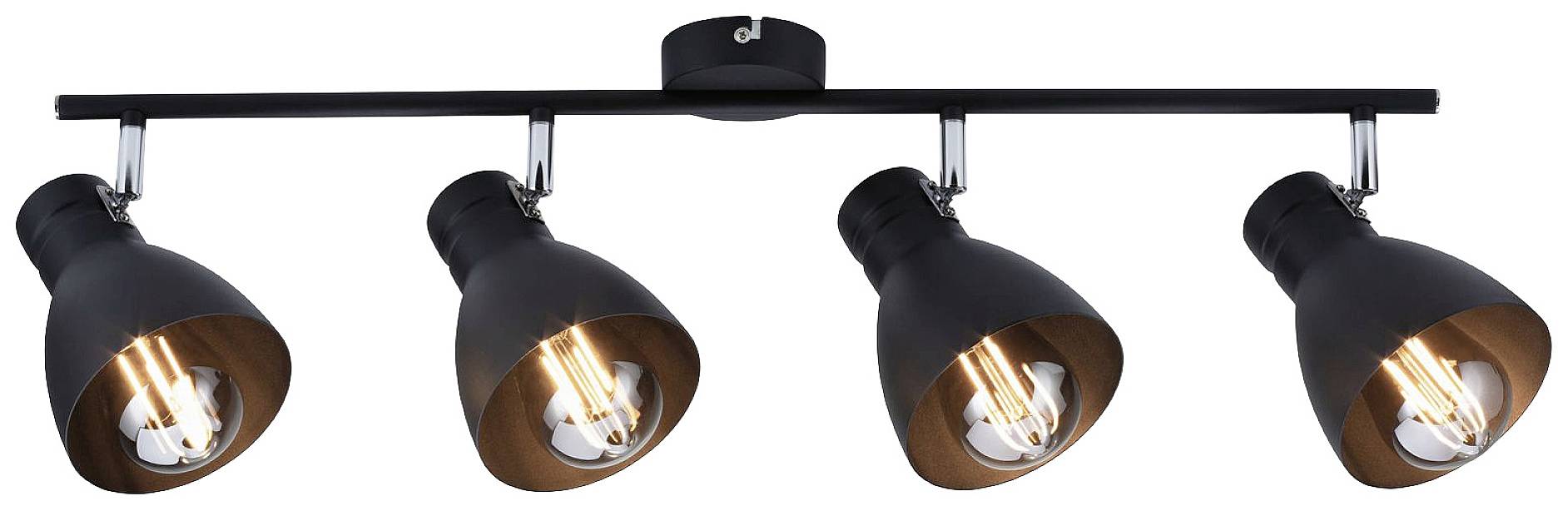 Paulmann 66762 Deckenstrahler E27 Schwarz