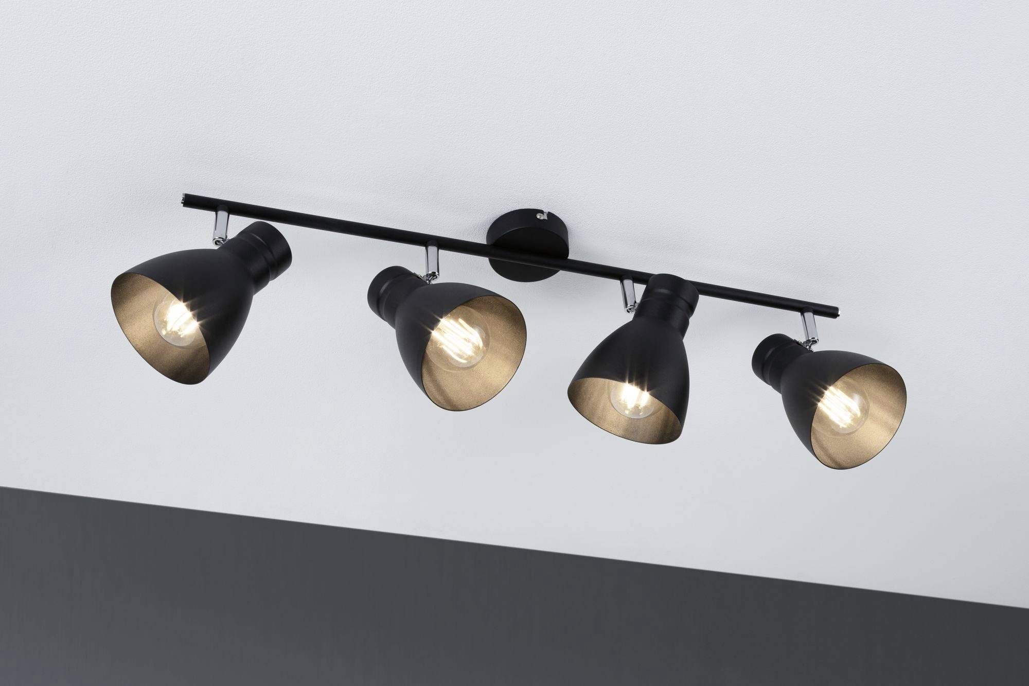 Paulmann 66762 Deckenstrahler E27 Schwarz