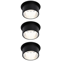 Paulmann 93383 LED-Einbauleuchte 19.5W Schwarz, Eisen Paulmann 93383 LED-Einbauleuchte 19.5W Schwarz, Eisen