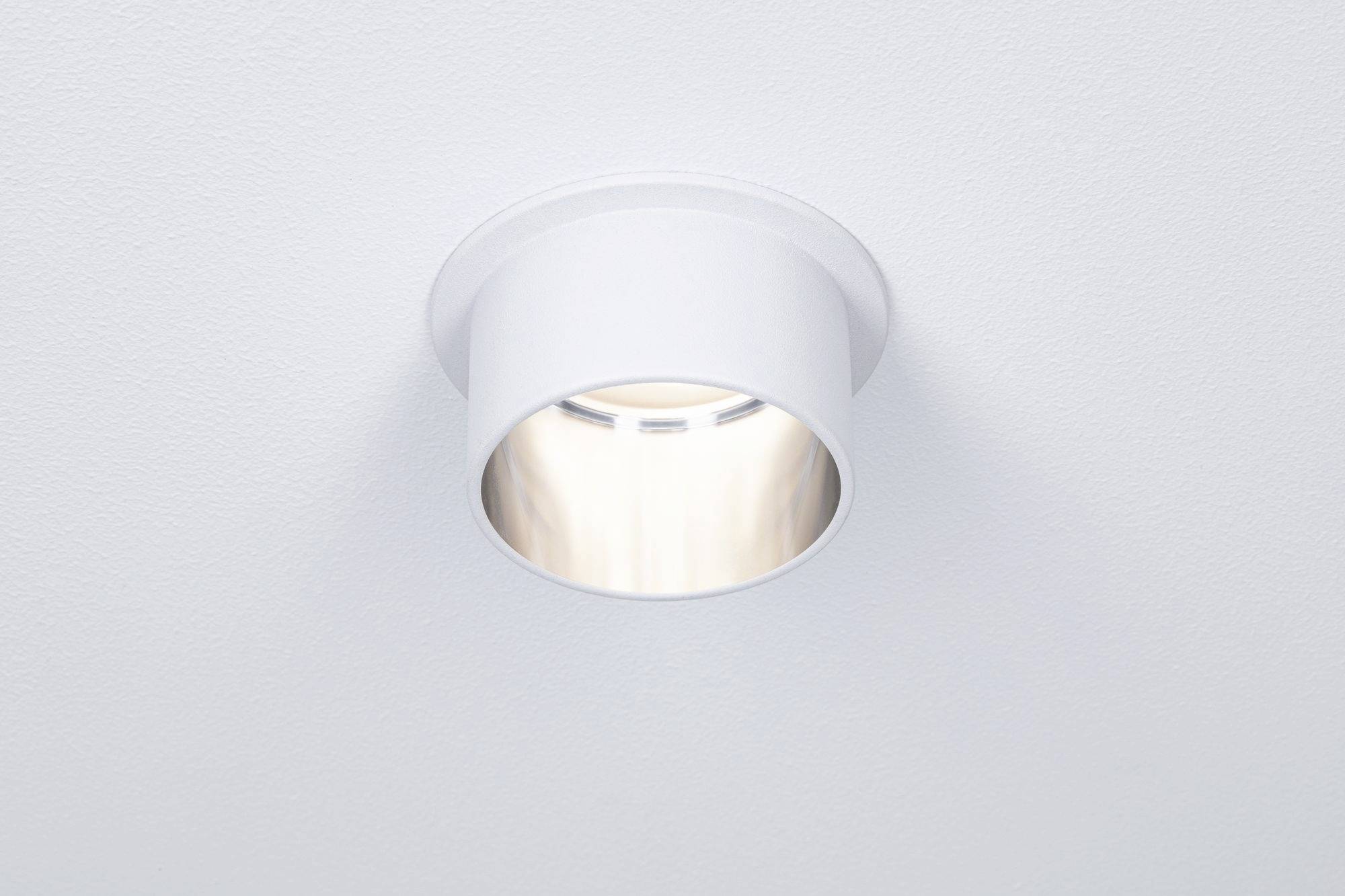 Paulmann 93385 LED-Einbauleuchte LED LED fest eingebaut 19.5W Weiß, Eisen