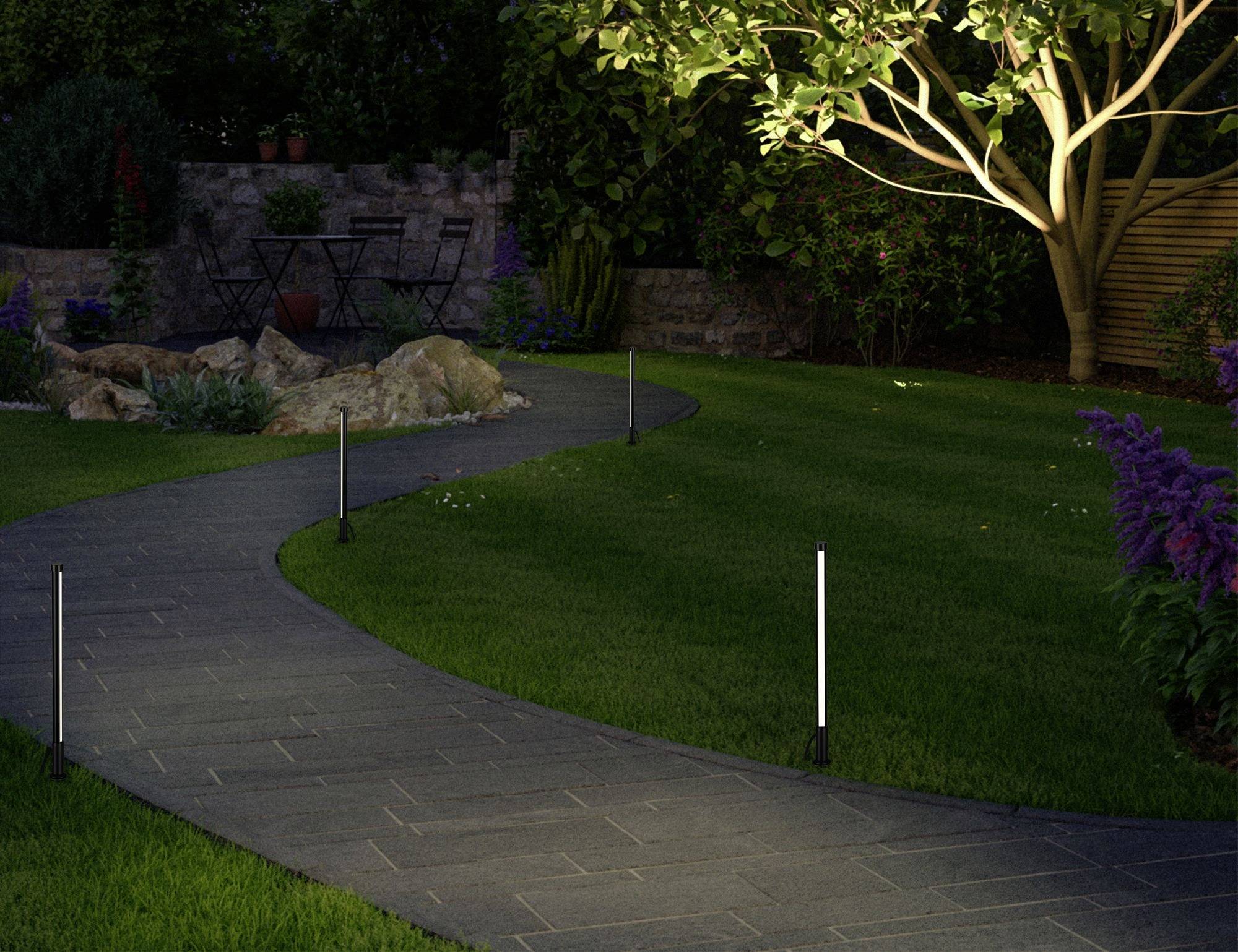 Paulmann 94530 Beleuchtungssystem Plug & Shine LED 5W Warmweiß Anthrazit