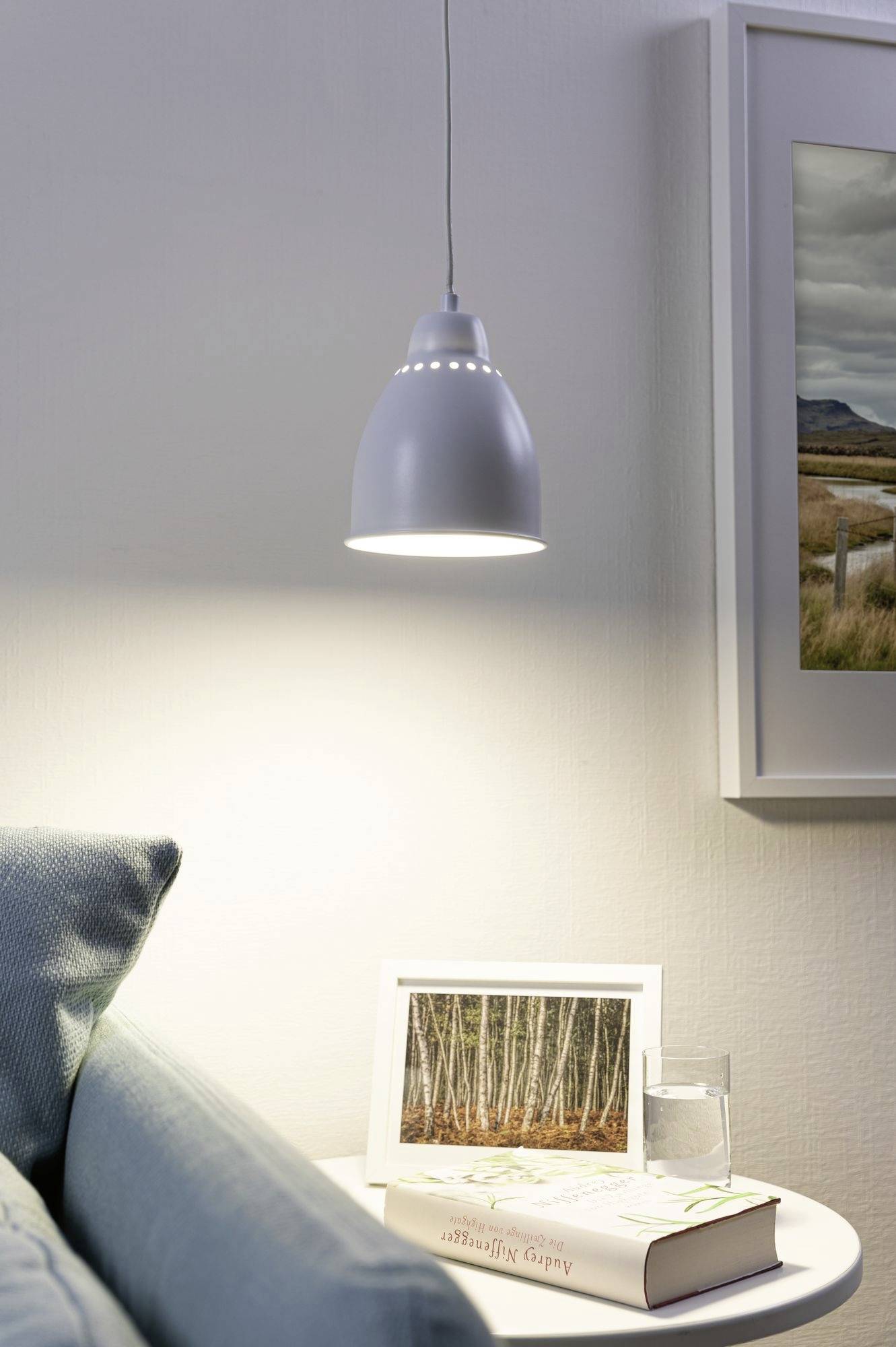 Paulmann 79764 Pendelleuchte E27 Weiß