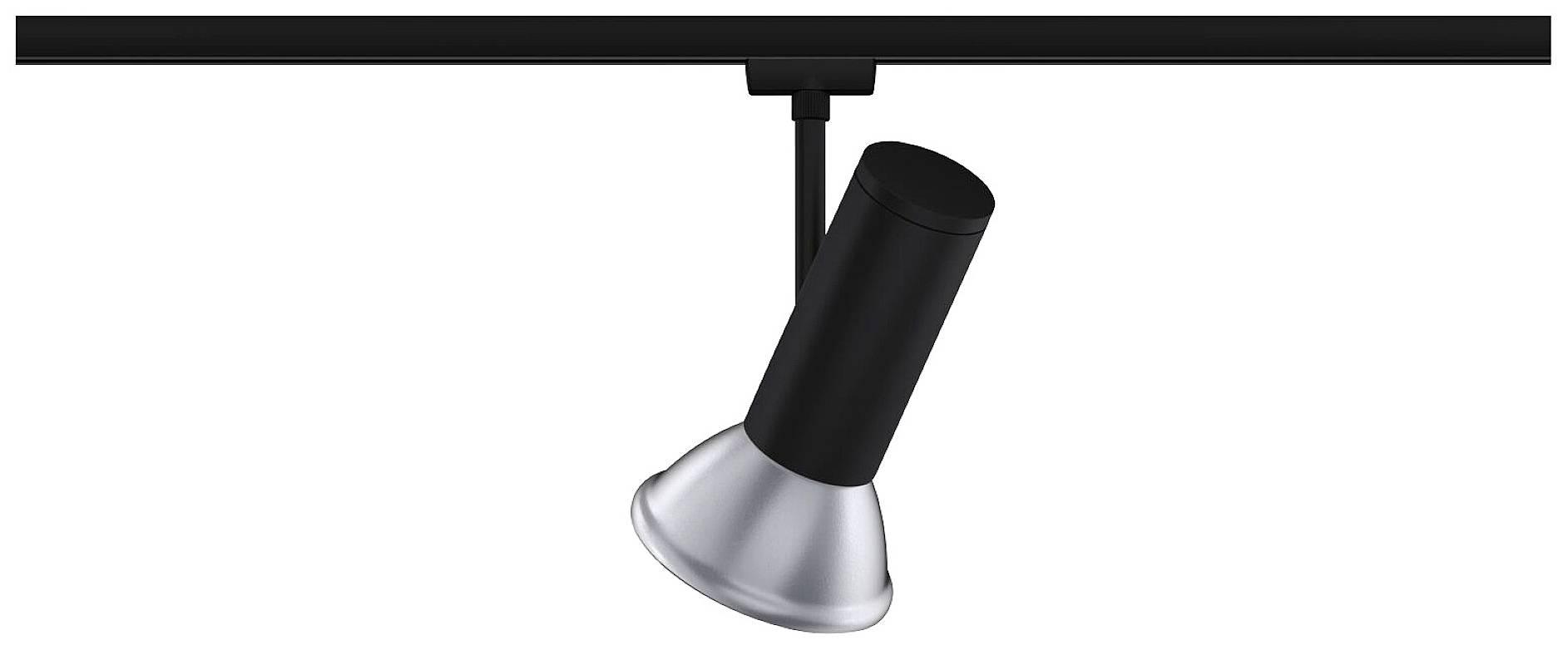 Paulmann Hochvolt-Schienensystem-Leuchte URail E27 Schwarz