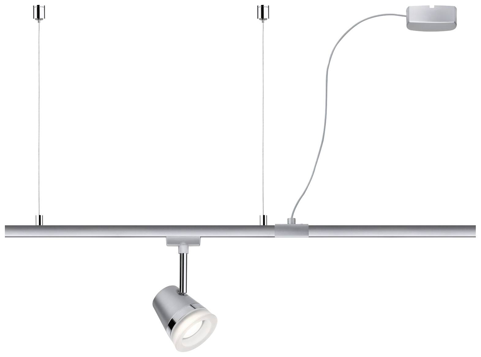 Paulmann 95416 Hochvolt-Schienensystem-Komponente Stromeinspeisung Chrom (matt)