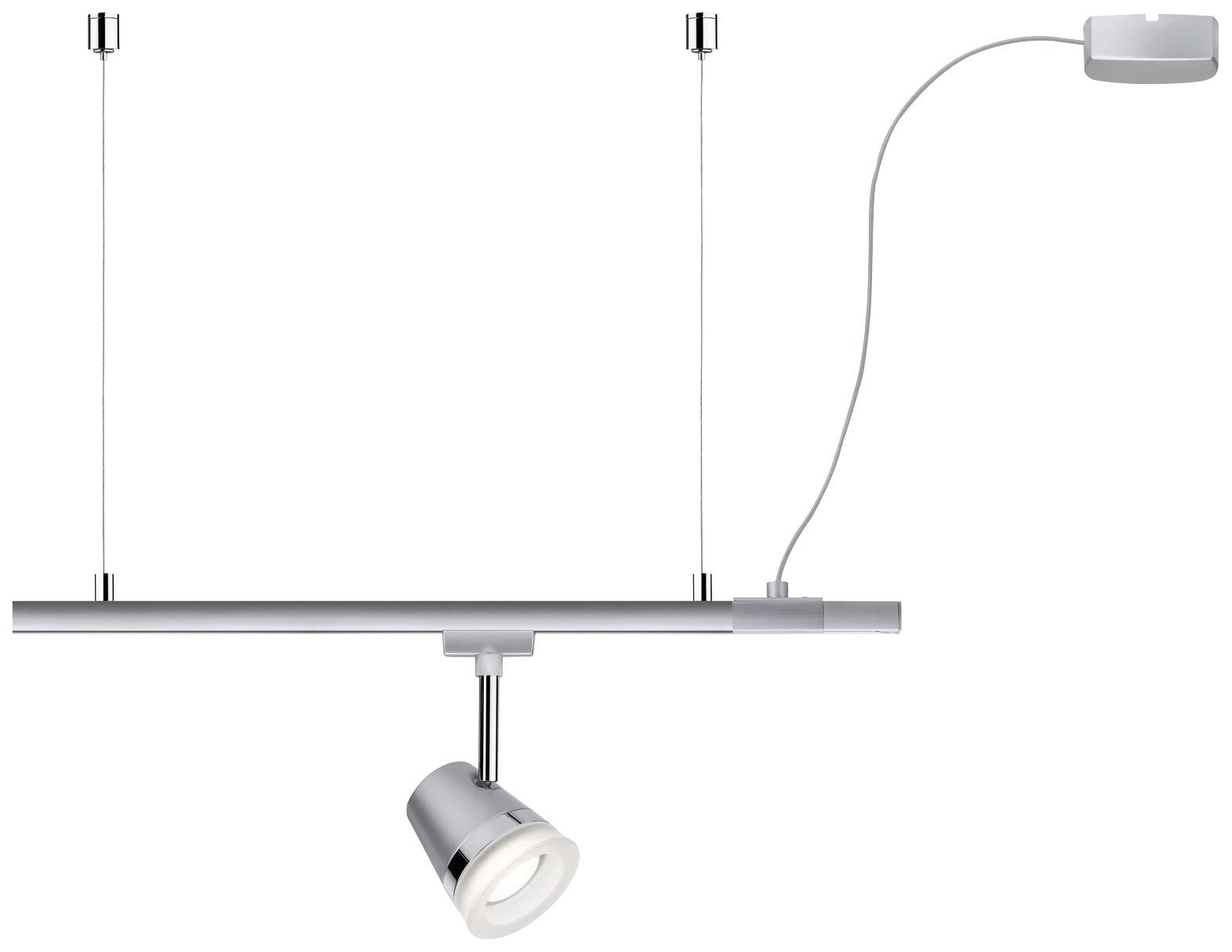 Paulmann 95416 Hochvolt-Schienensystem-Komponente Stromeinspeisung Chrom (matt)