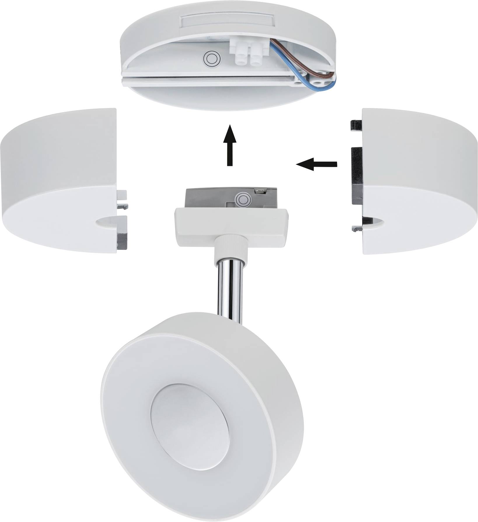 Paulmann Systemleuchte (Basis) URail Weiß