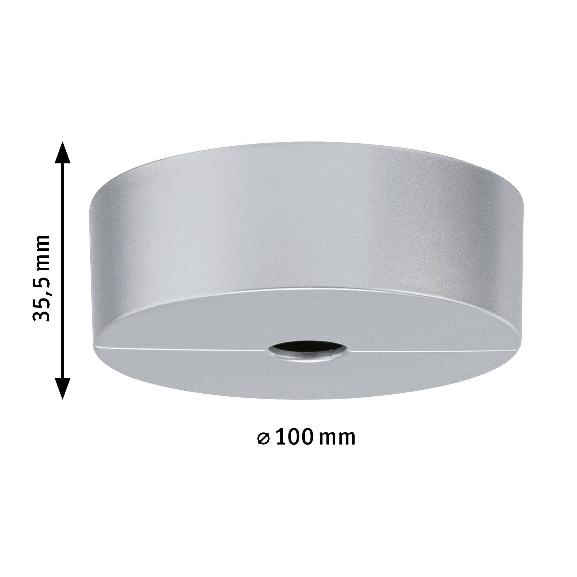 Paulmann Systemleuchte (Basis) URail Chrom