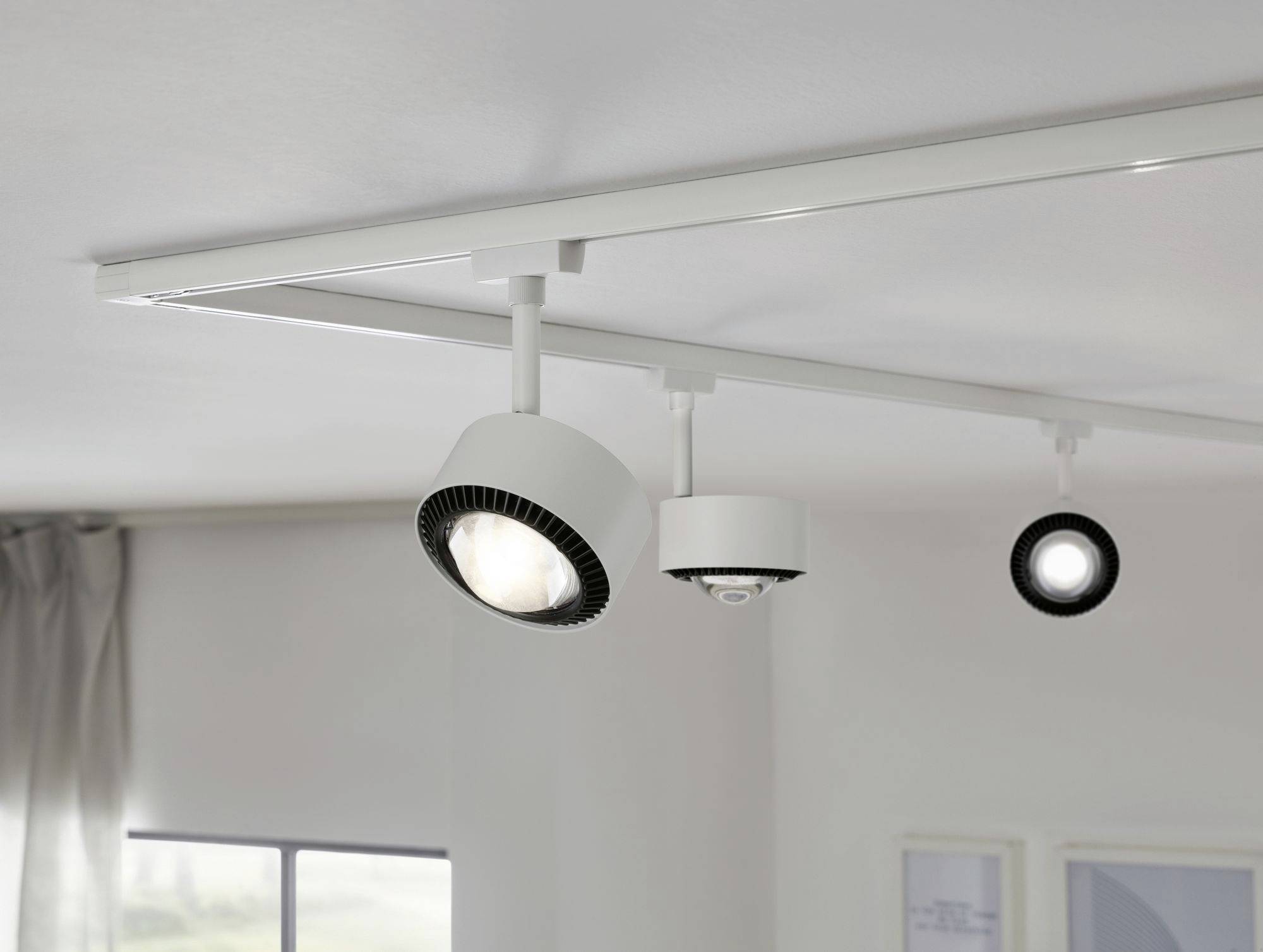 Paulmann URail Aldan Hochvolt-Schienensystem-Leuchte URail LED fest eingebaut 8W LED Weiß