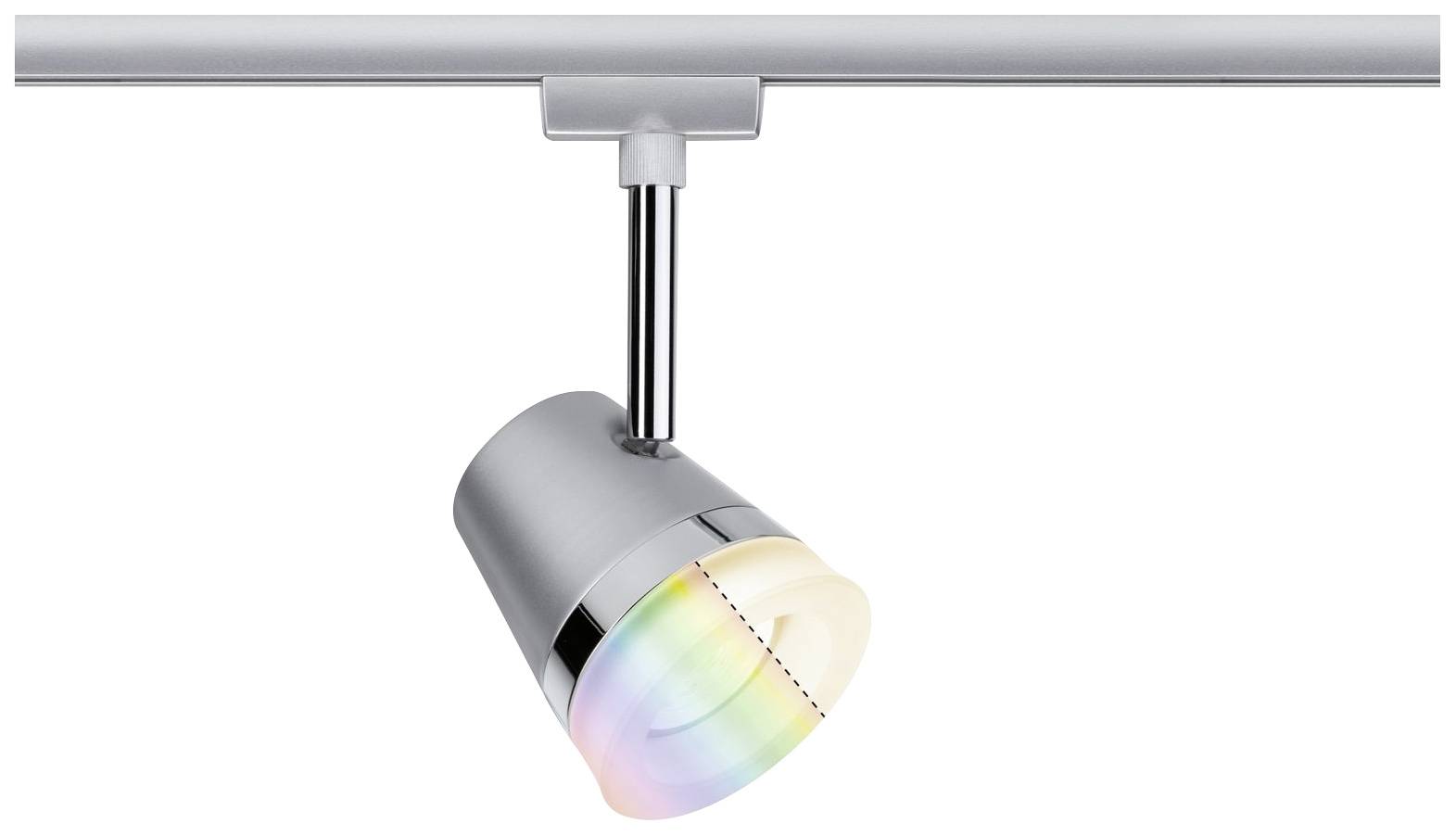 Paulmann Hochvolt-Schienensystem-Leuchte URail GU10 Chrom (matt)