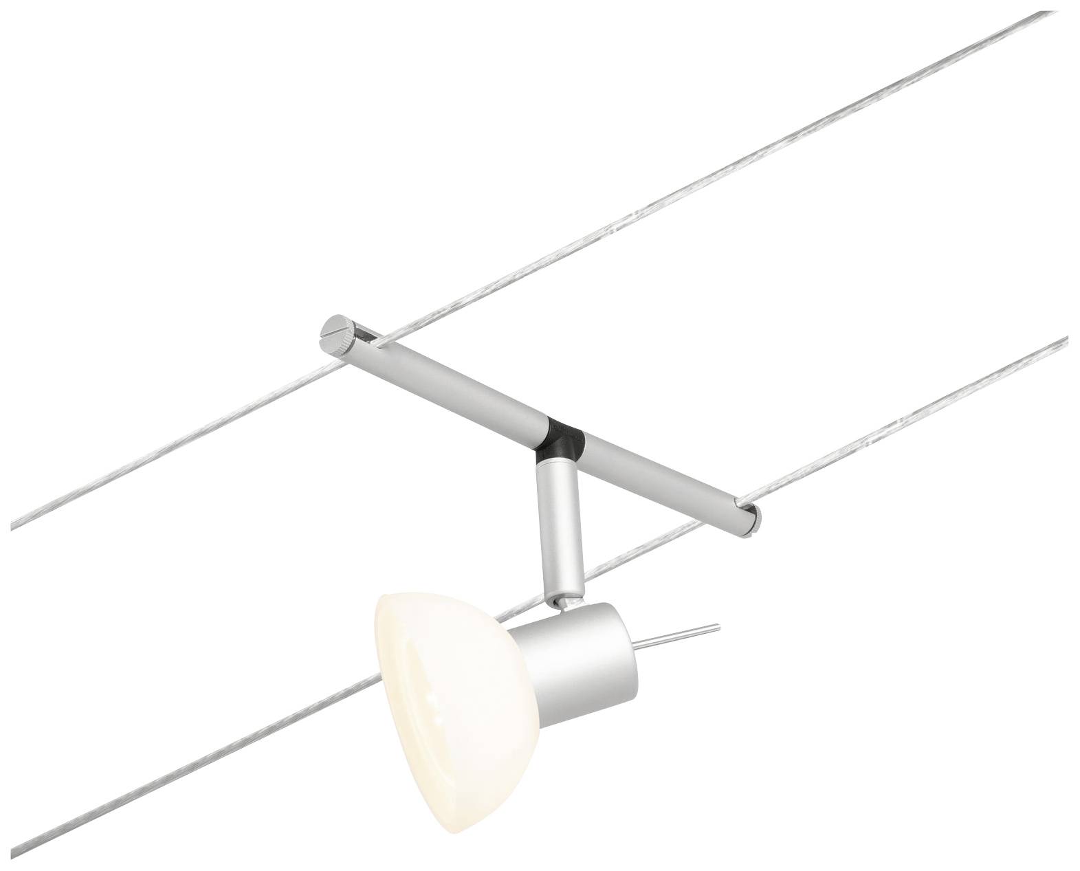 Paulmann Niedervolt-Seilsystem-Leuchte GU5.3 Chrom (matt)