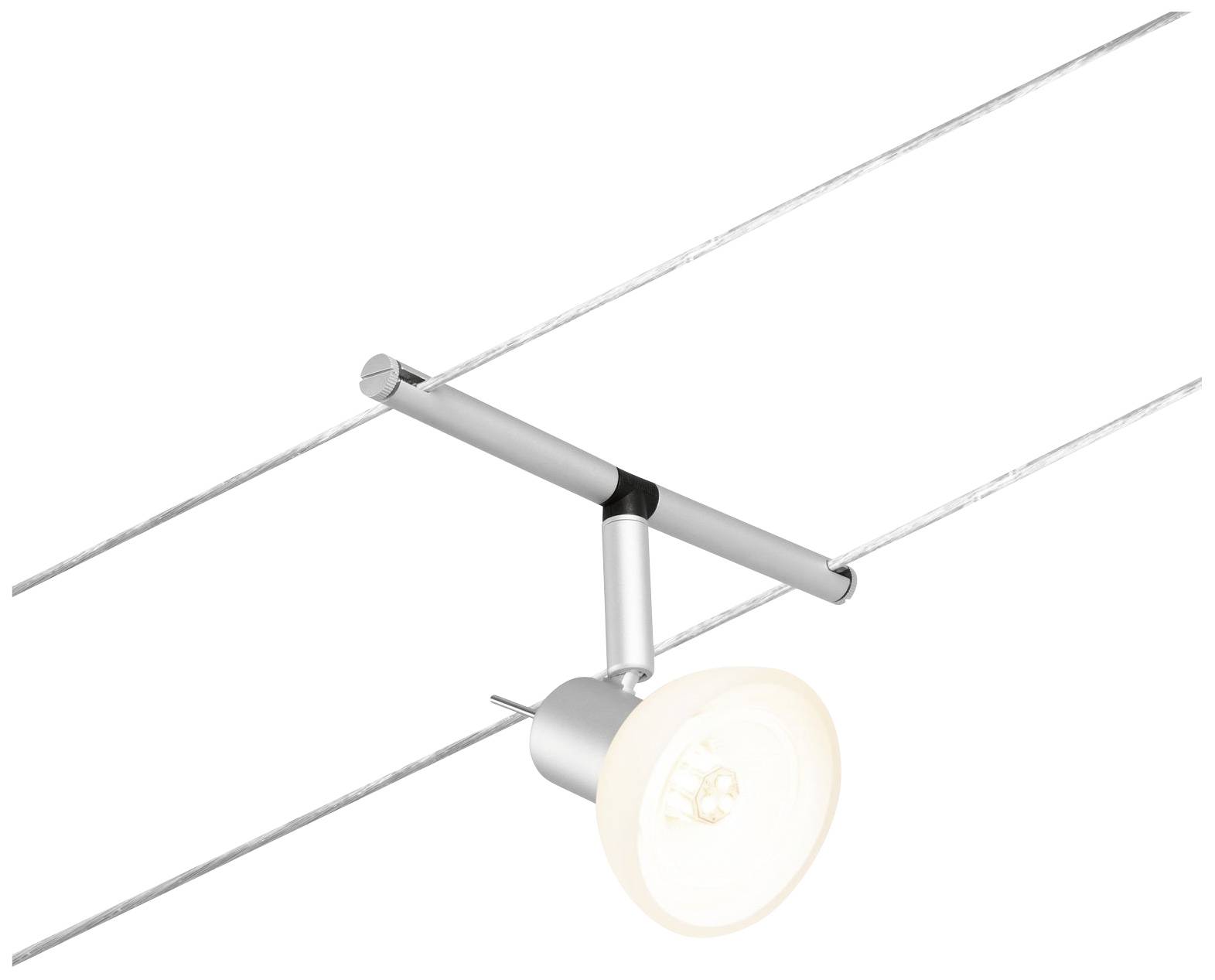Paulmann Niedervolt-Seilsystem-Leuchte GU5.3 Chrom (matt)