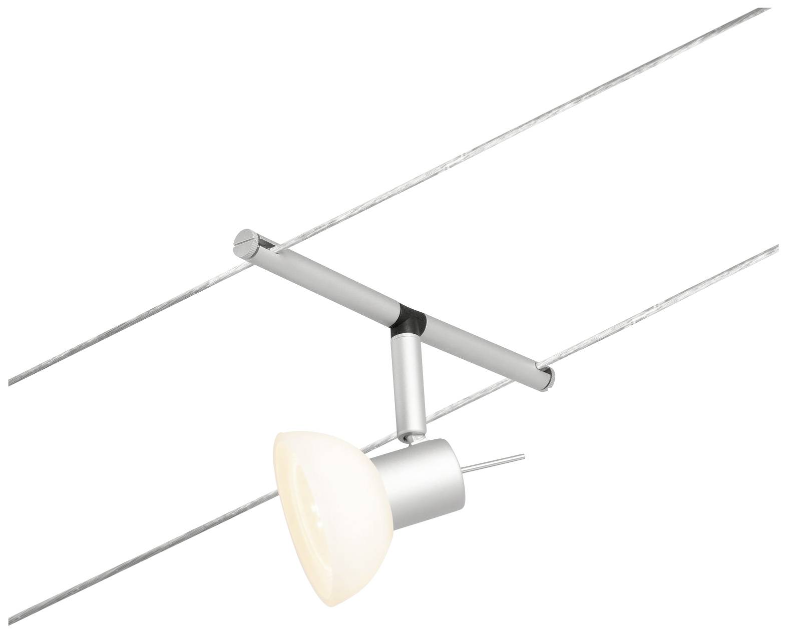 Paulmann Niedervolt-Seilsystem-Leuchte GU5.3 Chrom (matt)