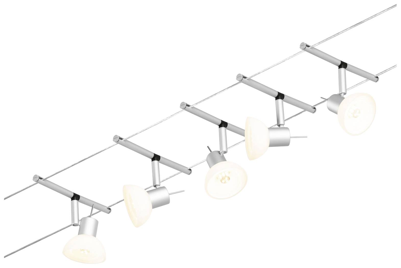 Paulmann 94448 Seil-Komplettsystem GU5.3 Chrom (matt)
