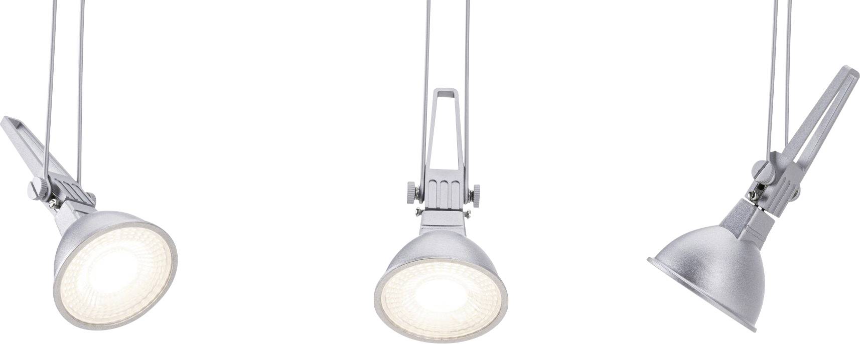 Paulmann Niedervolt-Seilsystem-Leuchte GU5.3 Chrom (matt)