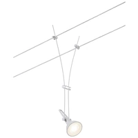 Paulmann Niedervolt-Seilsystem-Leuchte GU5.3 Weiß (matt) Paulmann Niedervolt-Seilsystem-Leuchte GU5.3 Weiß (matt)