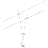 Paulmann Niedervolt-Seilsystem-Leuchte GU5.3 Weiß (matt) Paulmann Niedervolt-Seilsystem-Leuchte GU5.3 Weiß (matt)