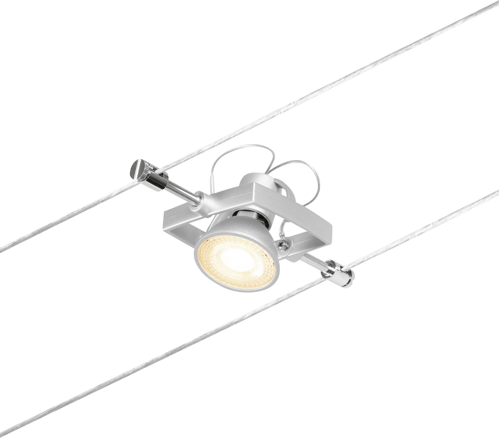 Paulmann 94430 Seil-Komplettsystem GU5.3 Chrom (matt)