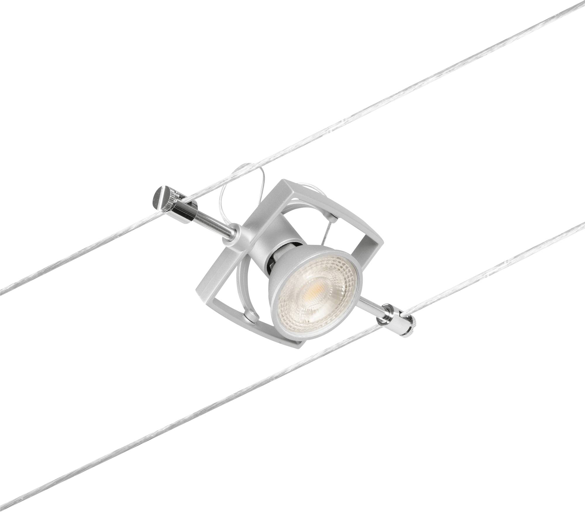 Paulmann 94430 Seil-Komplettsystem GU5.3 Chrom (matt)