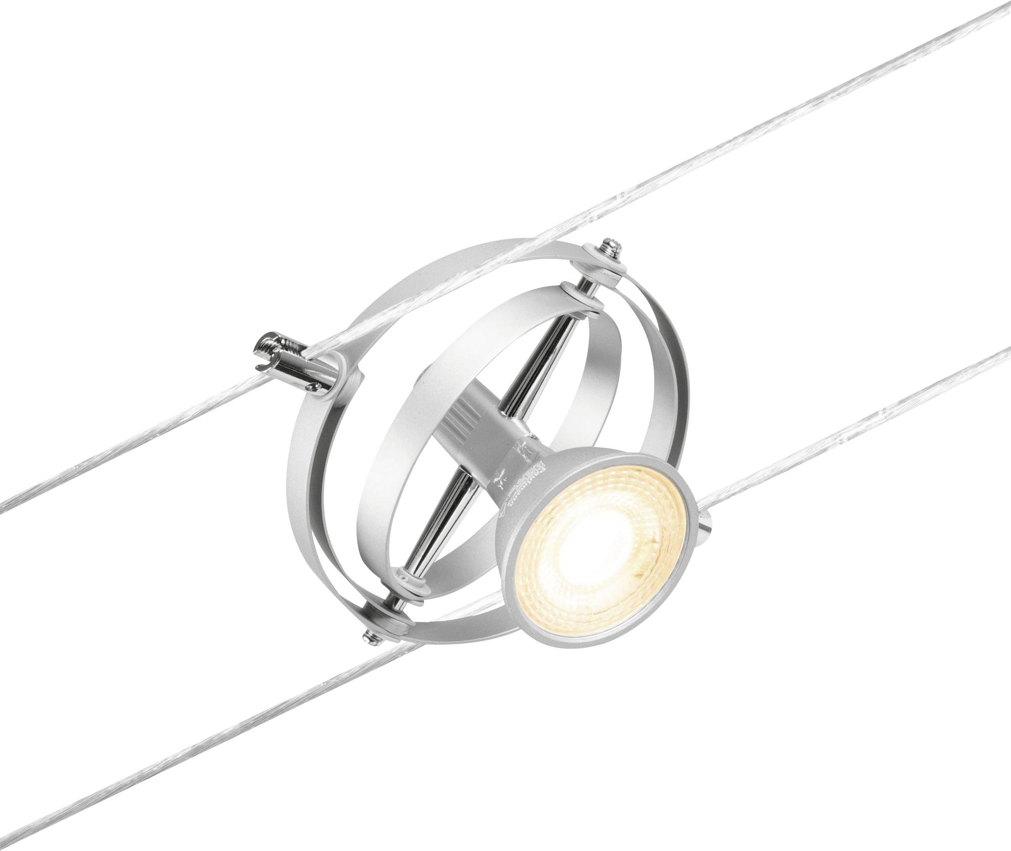 Paulmann 94436 Seil-Komplettsystem GU5.3 Chrom (matt)