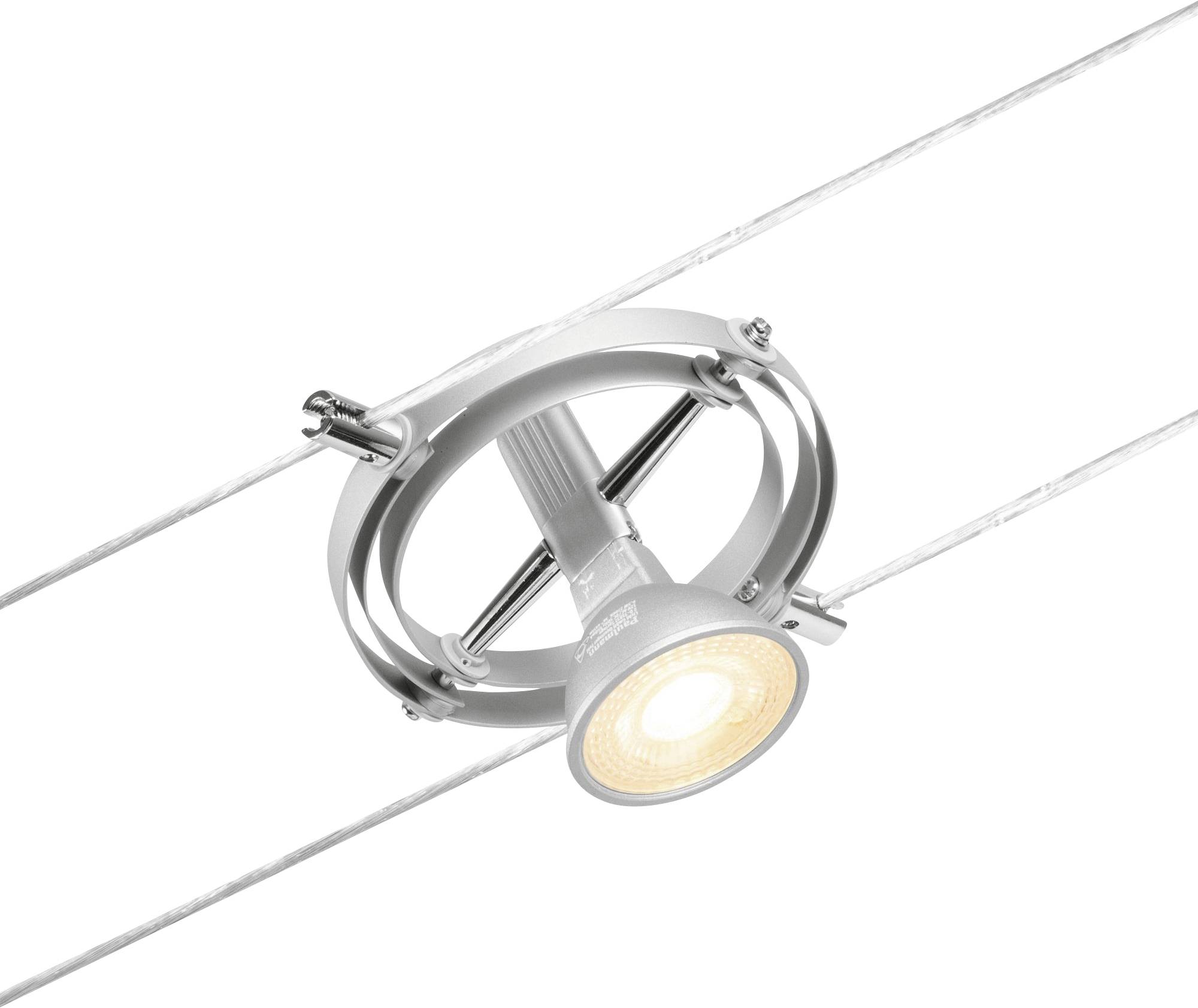 Paulmann 94436 Seil-Komplettsystem GU5.3 Chrom (matt)