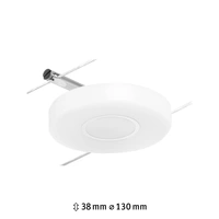 Paulmann Niedervolt-Seilsystem-Leuchte LED fest eingebaut 4.5W LED Chrom (matt) Paulmann Niedervolt-Seilsystem-Leuchte LED fest eingebaut 4.5W LED Chrom (matt)