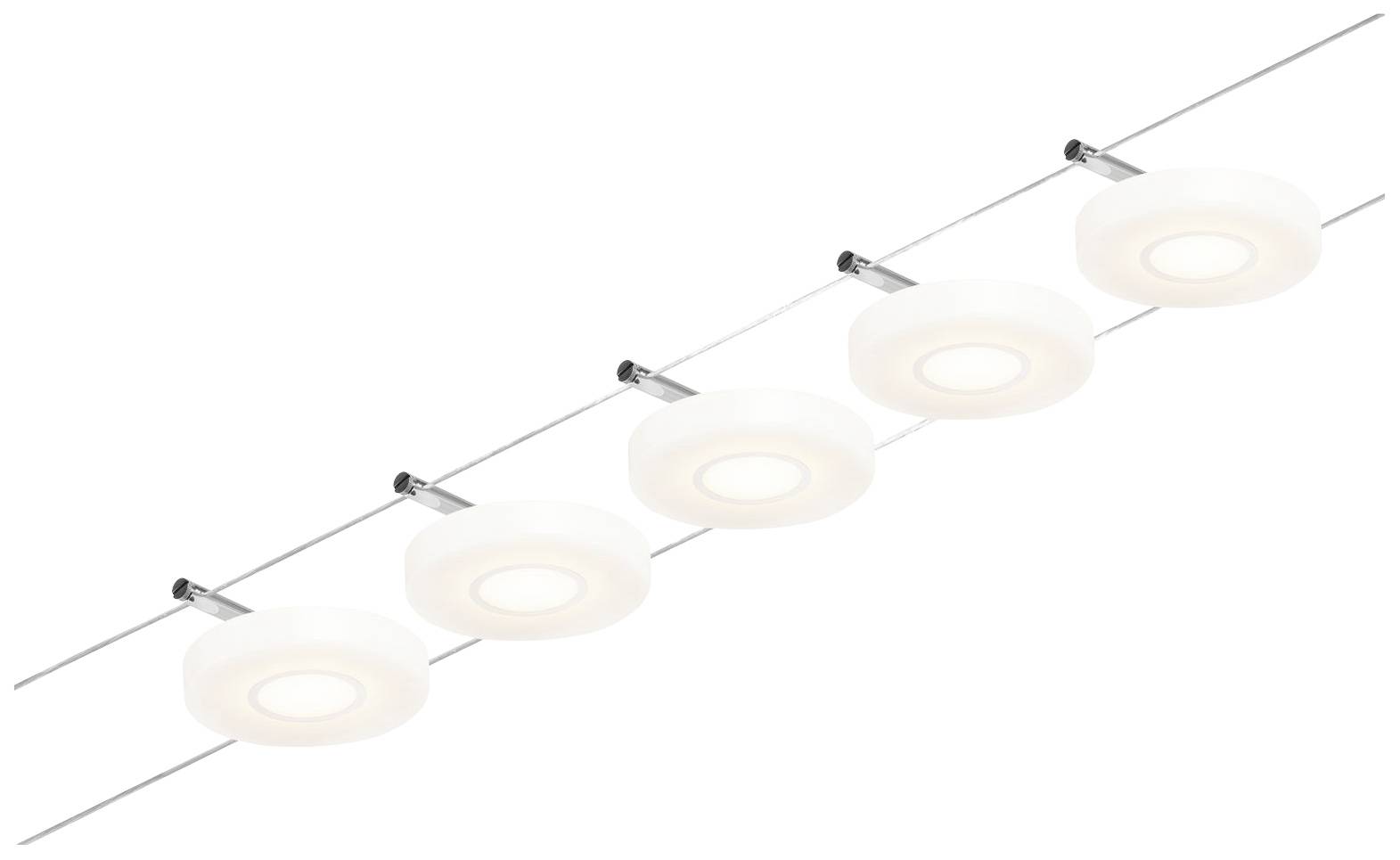 Paulmann 94426 Seil-Komplettsystem LED Chrom (matt), Chrom
