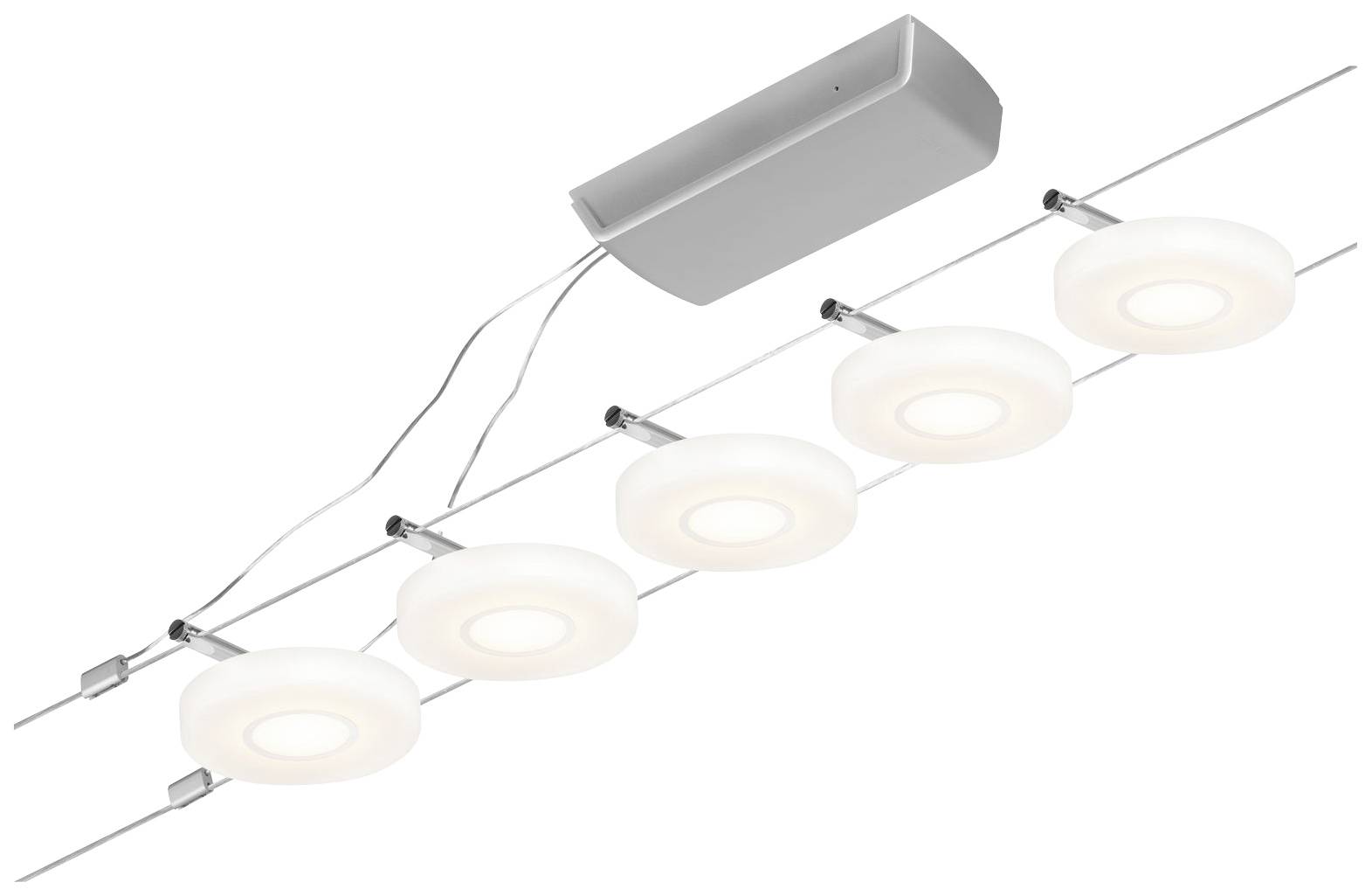 Paulmann 94426 Seil-Komplettsystem LED Chrom (matt), Chrom