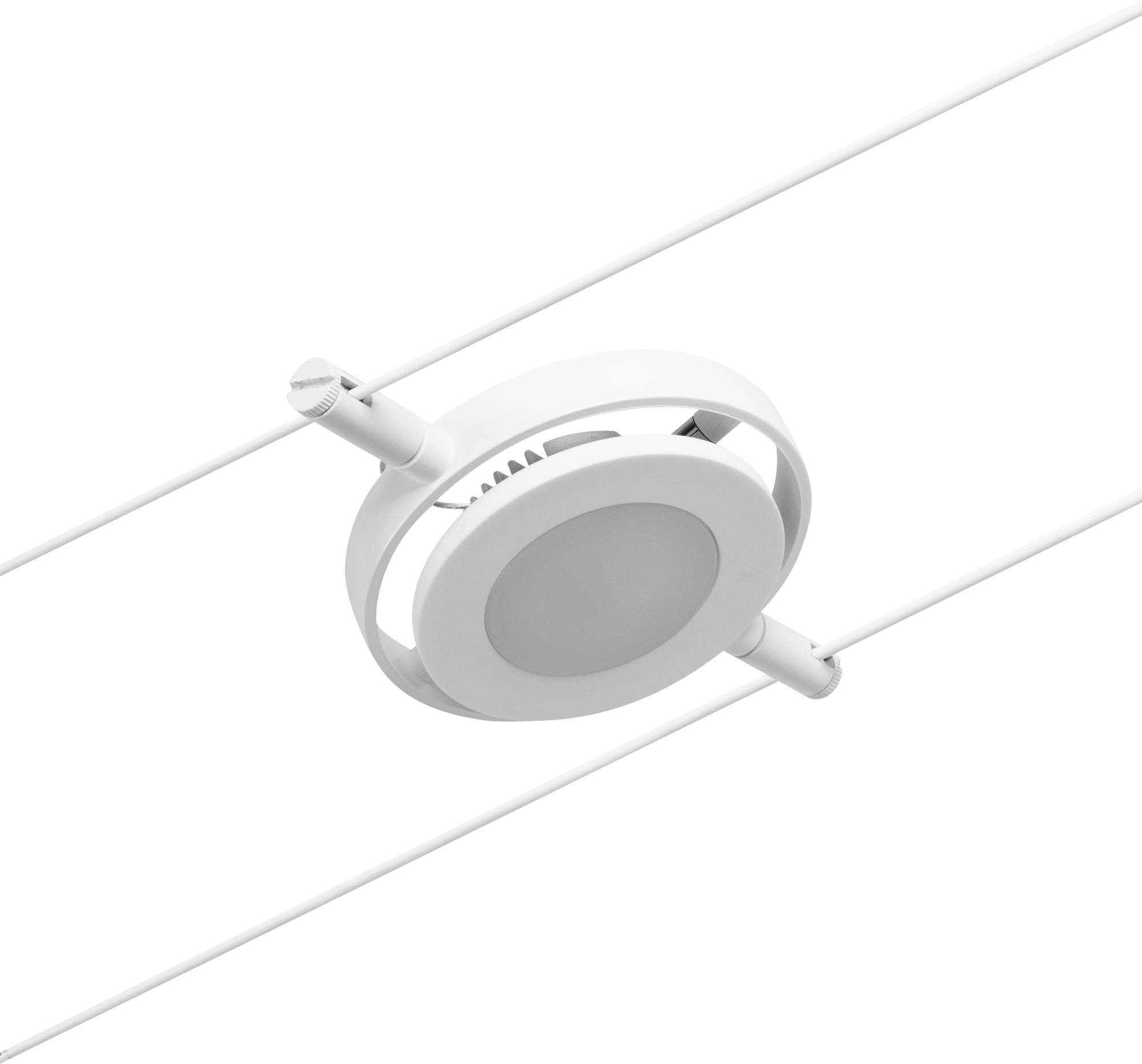 Paulmann 94416 Seil-Komplettsystem LED fest eingebaut LED Weiß, Chrom