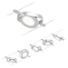 Paulmann 94414 Seil-Komplettsystem LED fest eingebaut LED Chrom (matt) Paulmann 94414 Seil-Komplettsystem LED fest eingebaut LED Chrom (matt)