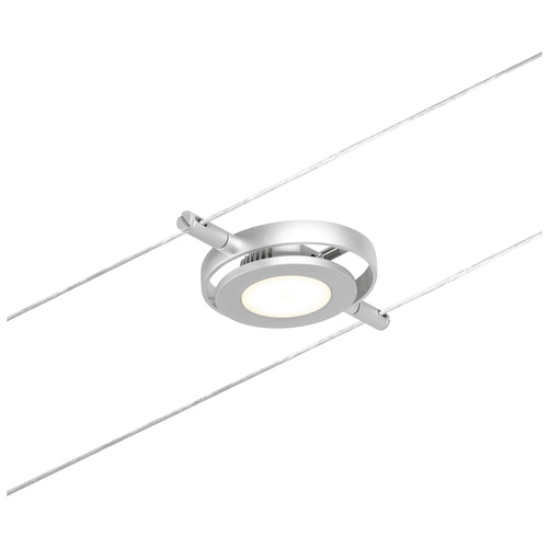 Paulmann Niedervolt-Seilsystem-Leuchte 4.5W LED Chrom (matt), Chrom