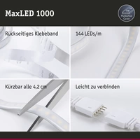 Paulmann 70553 LED-Streifen-Erweiterung mit Stecker 24 V 2.50 m Tageslichtweiß 2.5 m Paulmann 70553 LED-Streifen-Erweiterung mit Stecker 24 V 2.50 m Tageslichtweiß 2.5 m