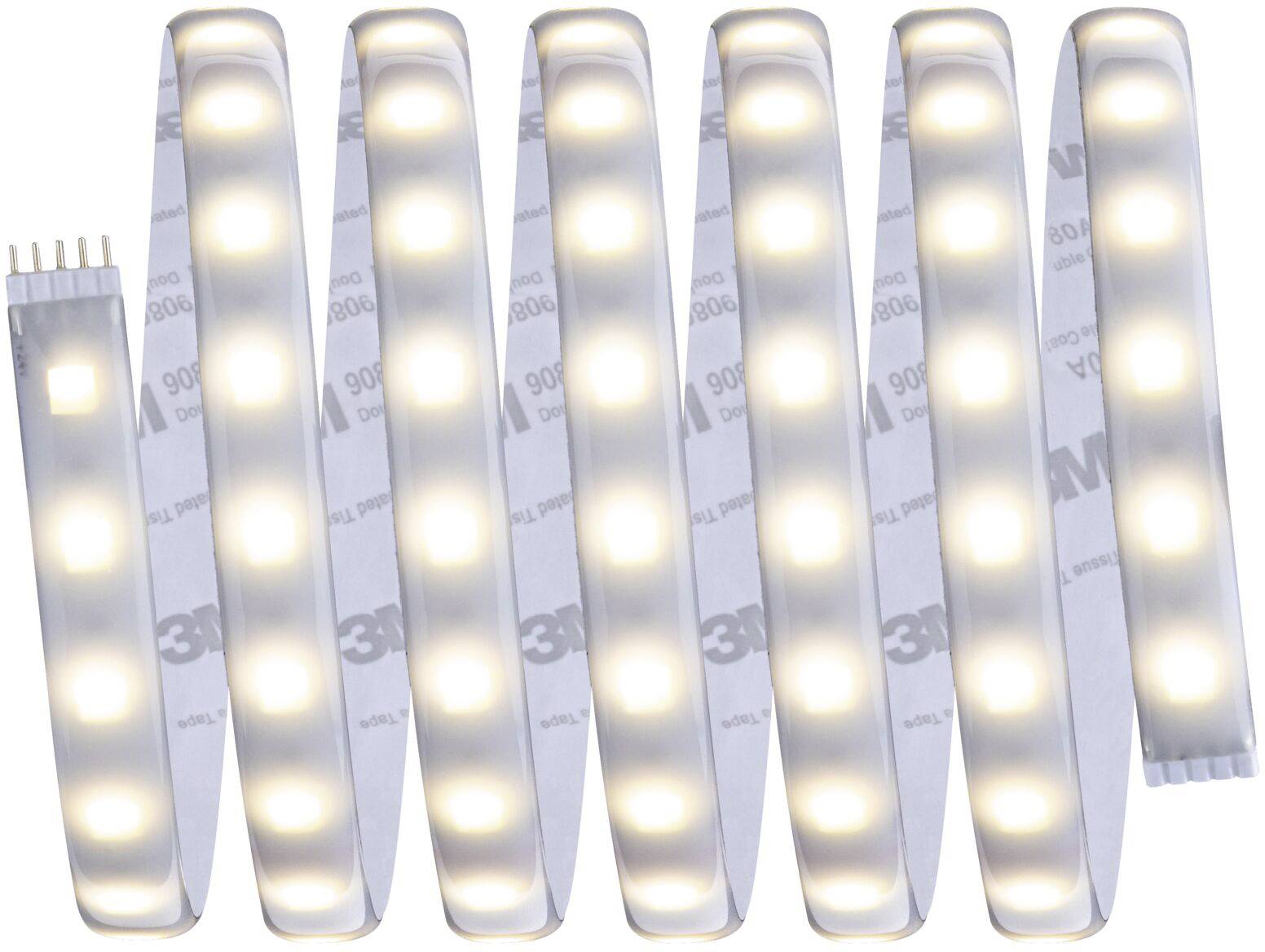 Paulmann 70550 LED-Streifen-Erweiterung mit Stecker 24V 2.5m Warmweiß 2.5m