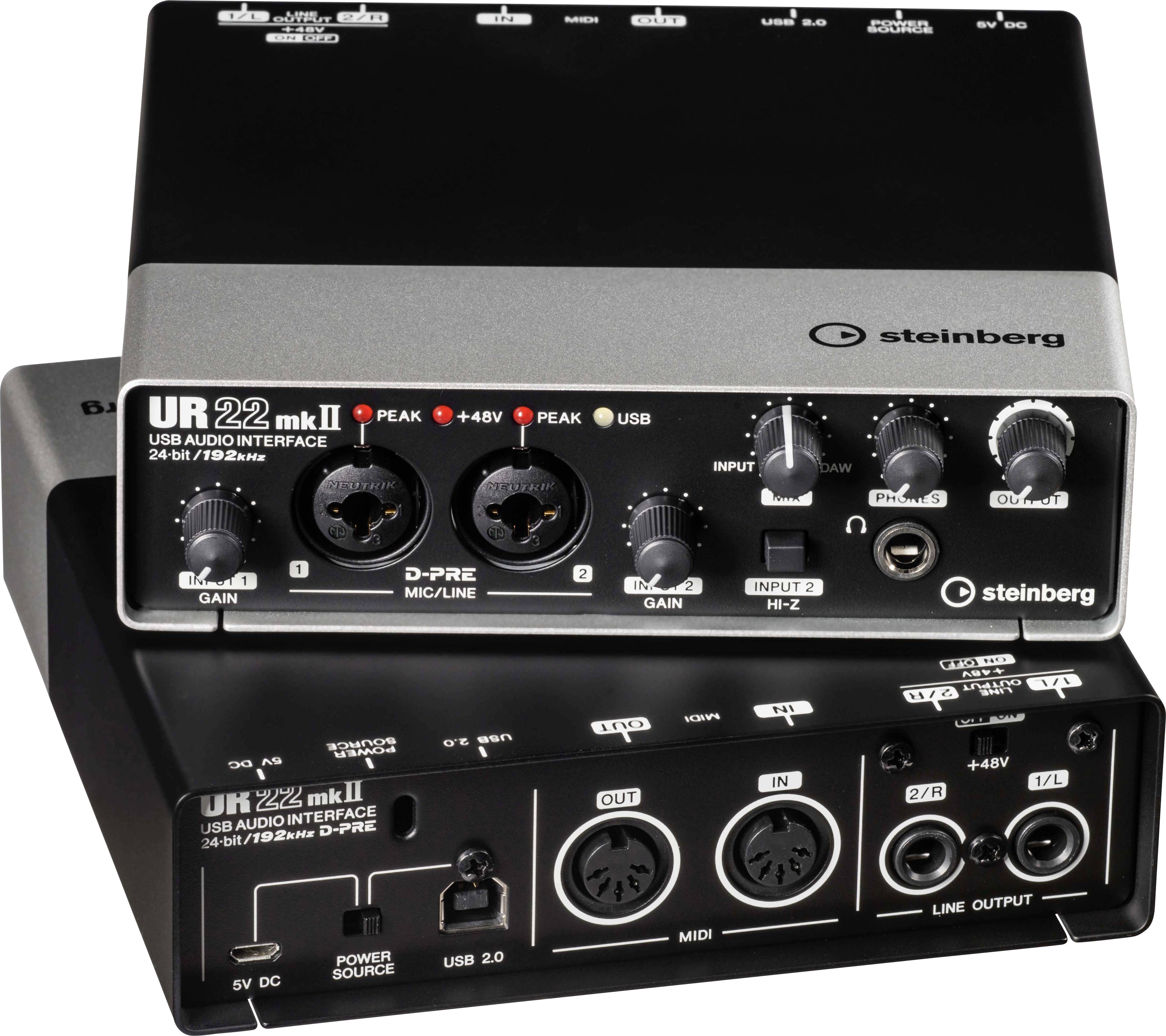 Steinberg Audio Interface UR22 MKII Recording Pack Elements Edition