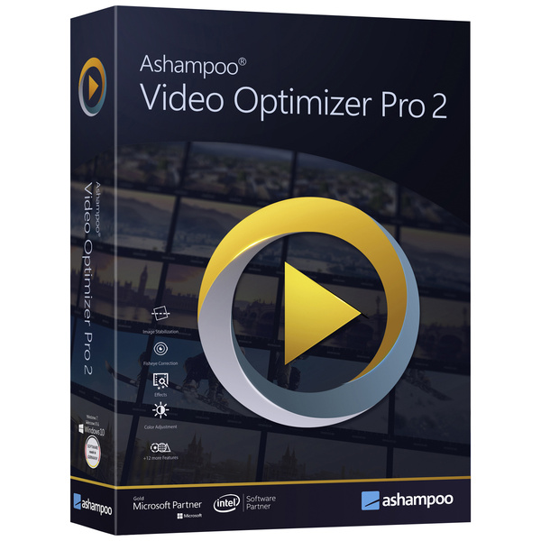 Ashampoo Video Optimizer 2 Vollversion, 1 Lizenz Windows Videobearbeitung