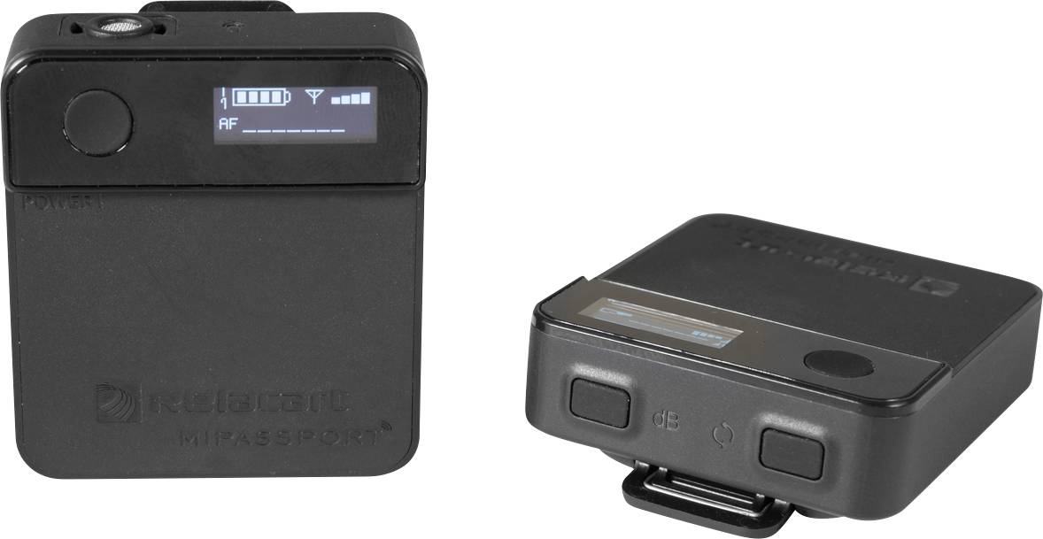 Relacart MIPASSPORT Ansteck Kamera-Mikrofon Übertragungsart (Details):Funk inkl. Windschutz, Blitzs
