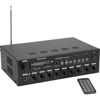 Omnitronic CPZ-120P ELA ELA-Verstärker 120 W 4-Kanal 4-Zonen Omnitronic CPZ-120P ELA ELA-Verstärker 120 W 4-Kanal 4-Zonen