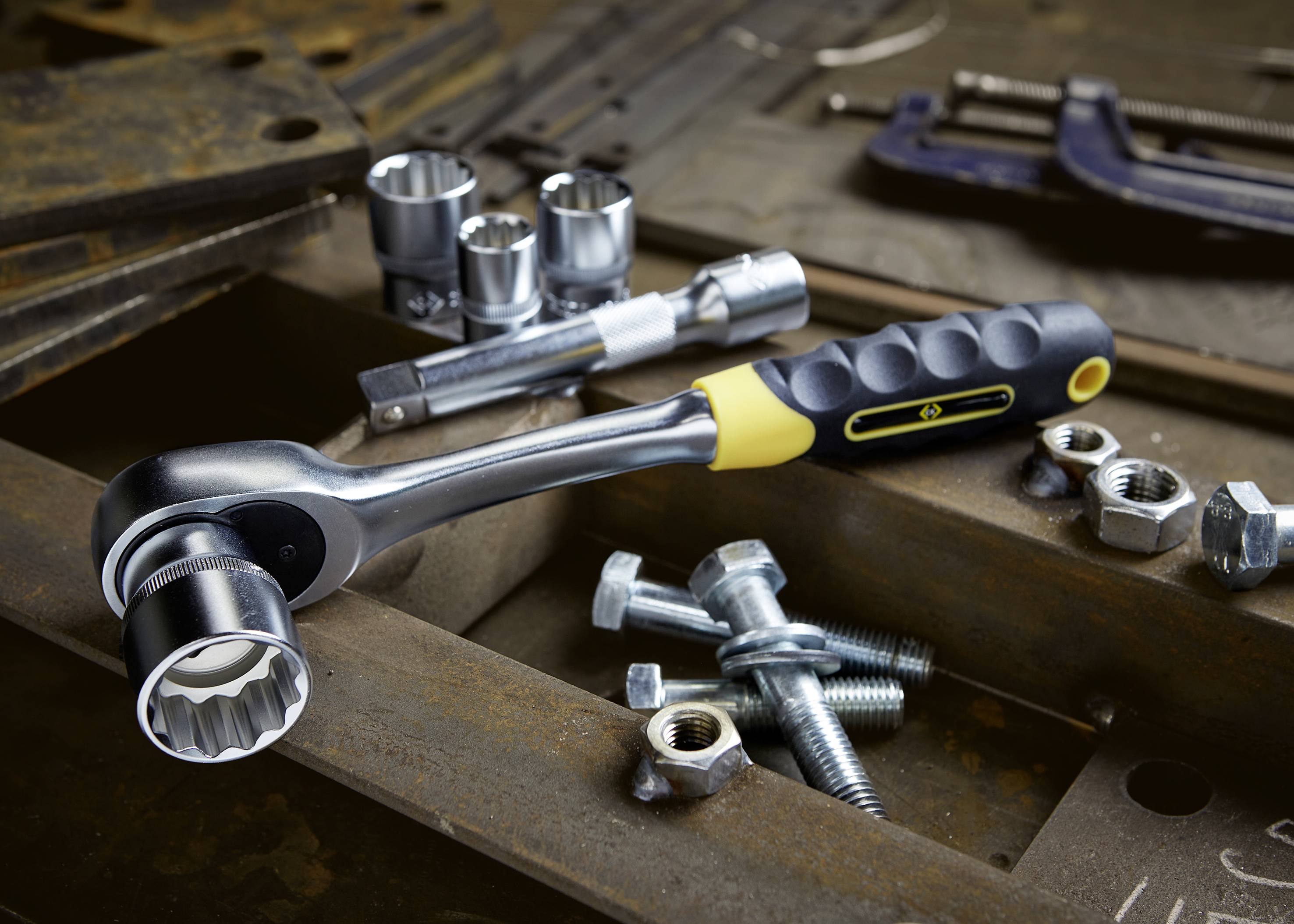 C.K T4662 Steckschlüsselsatz metrisch 1/2" 24teilig T4662