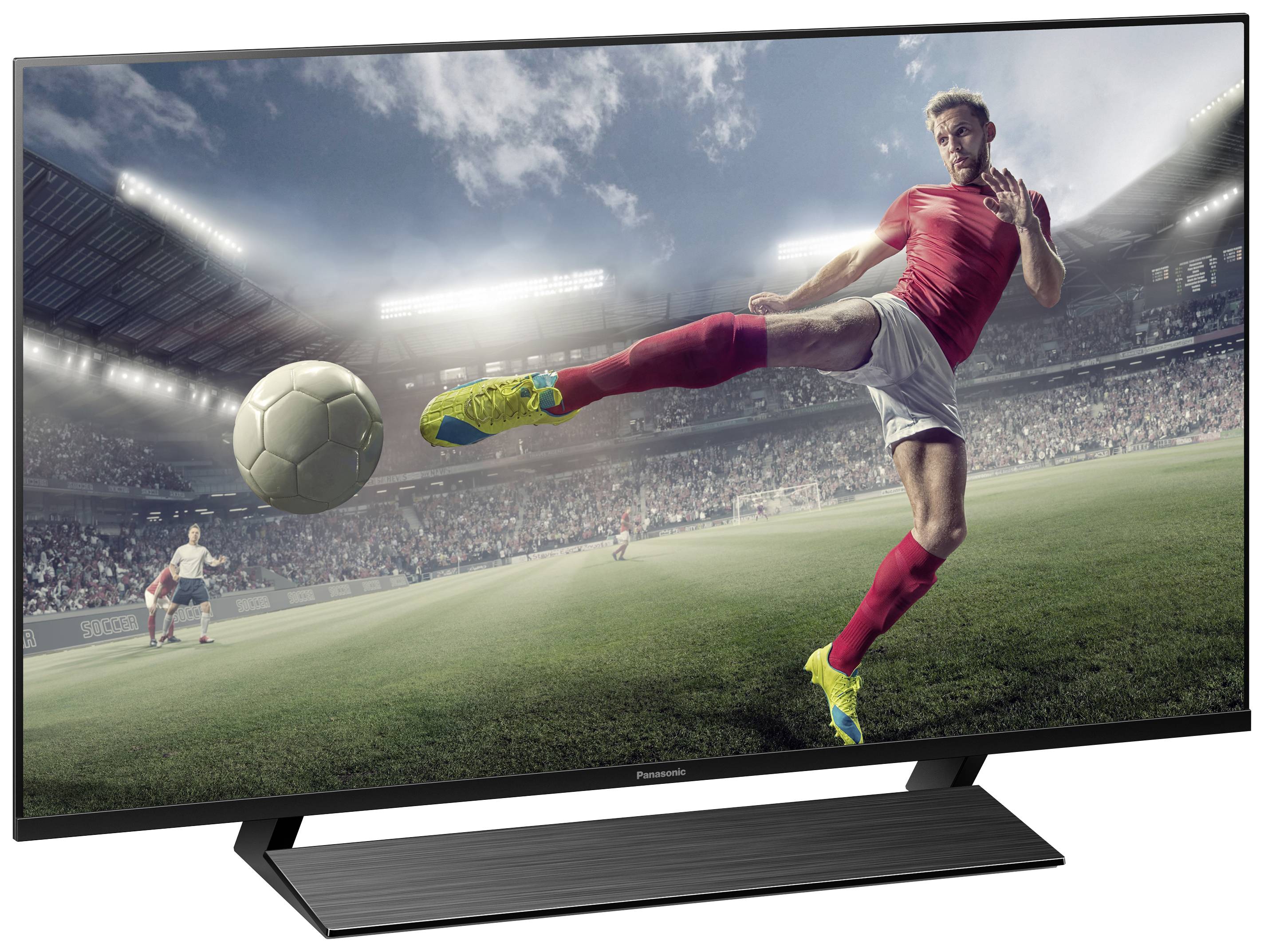 Panasonic TX-58JXW854 LED-TV 146 cm 58 Zoll EEK G (A - G) DVB-T2, DVB-C, DVB-S, UHD, Smart TV, WLAN, PVR ready, CI+ Schwarz