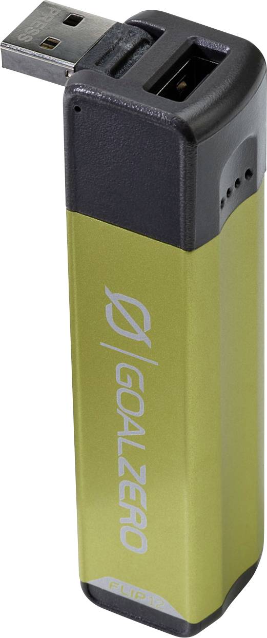 Goal Zero Flip 12 Solar Powerbank 3350 mAh Li-Ion USB-A Grün