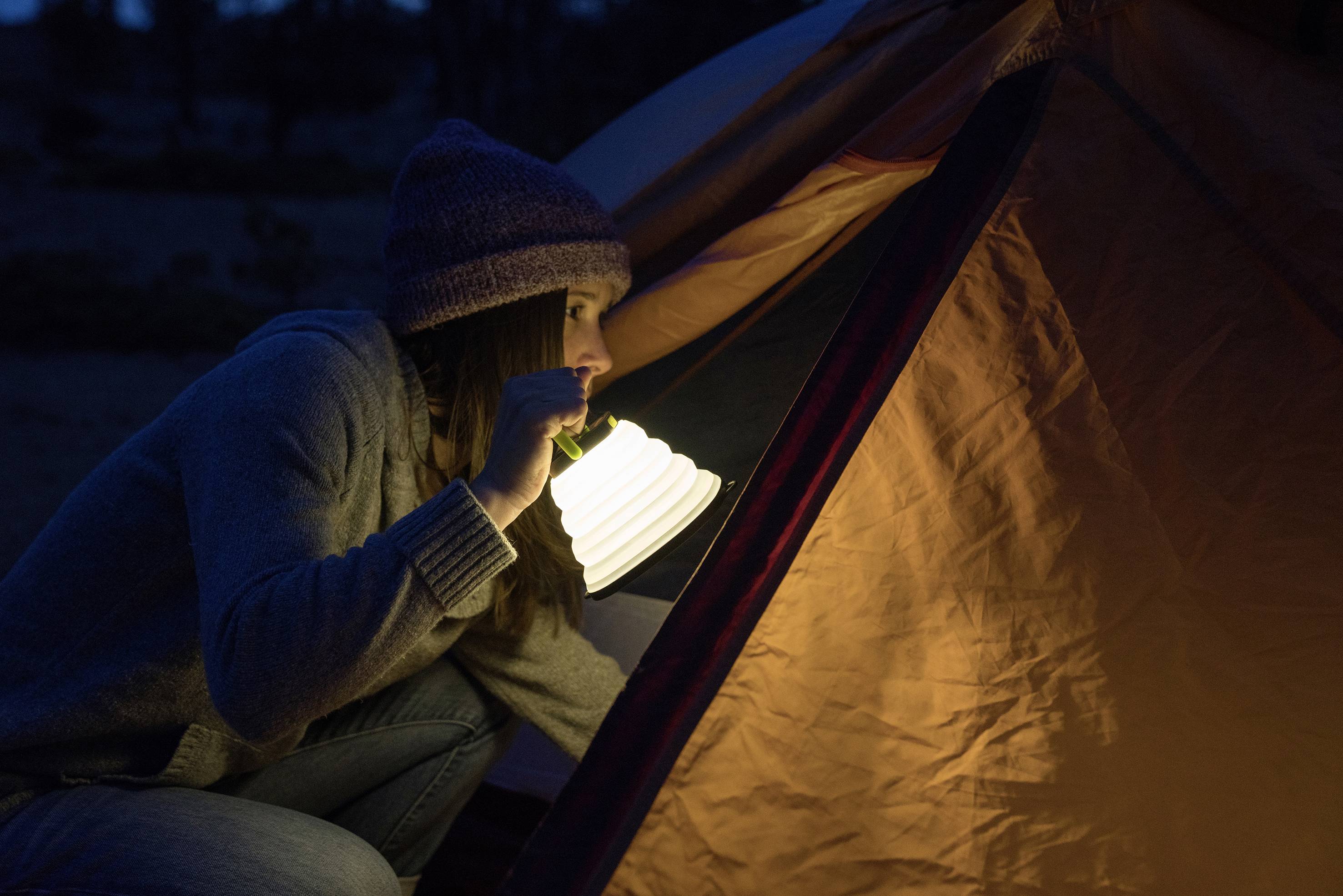 Goal Zero 32012 Crush LED Camping-Laterne 60lm akkubetrieben, solarbetrieben 91g