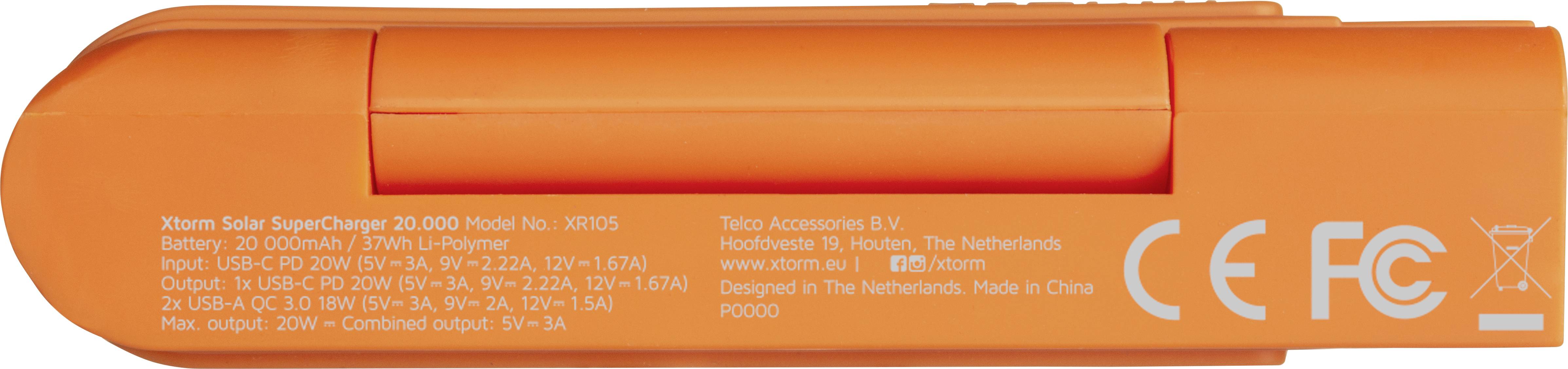 Xtorm by A-Solar XR105 Solar-Powerbank 10000 mAh