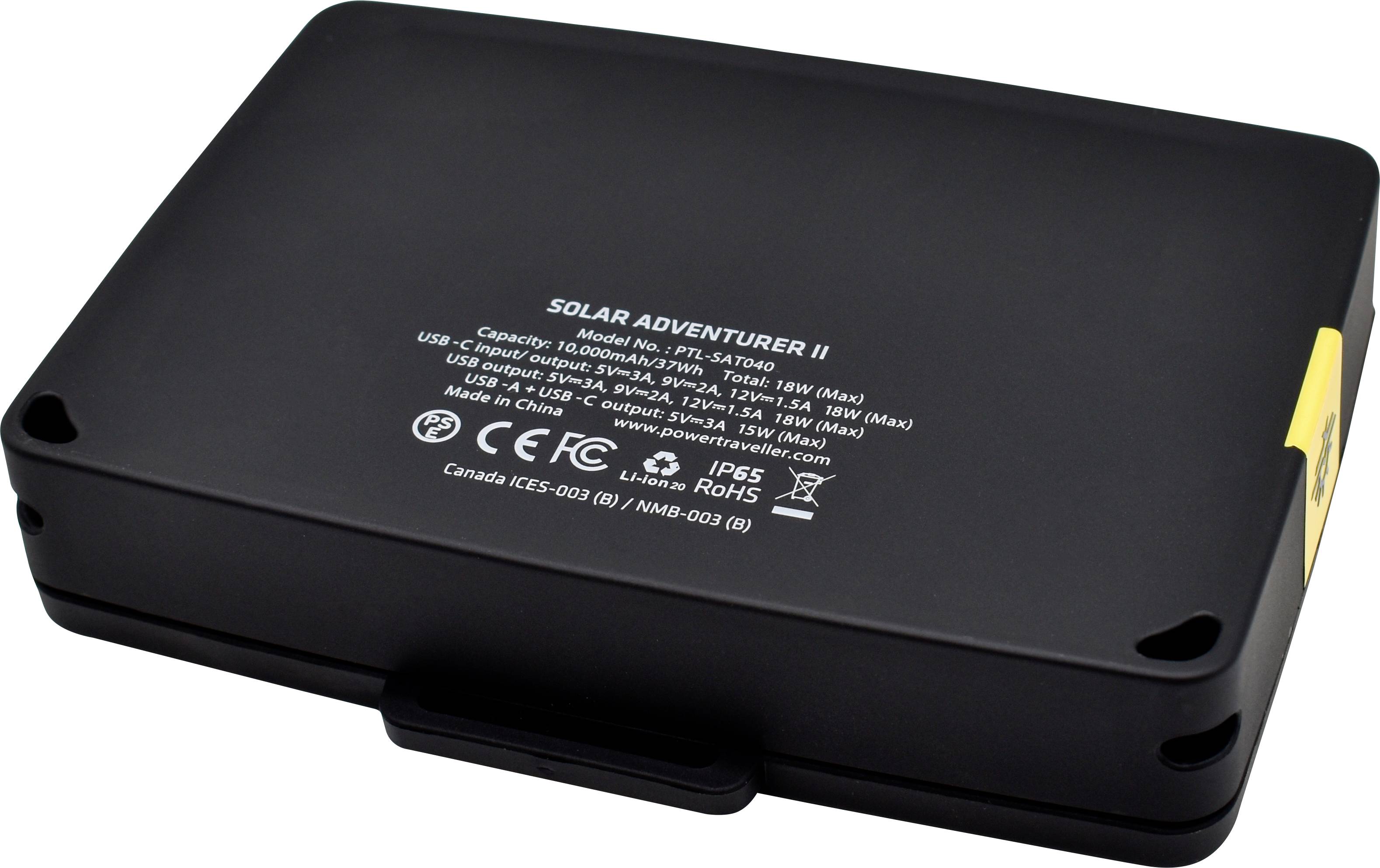 Power Traveller Adventurer II 9338 Solar-Powerbank 10000 mAh