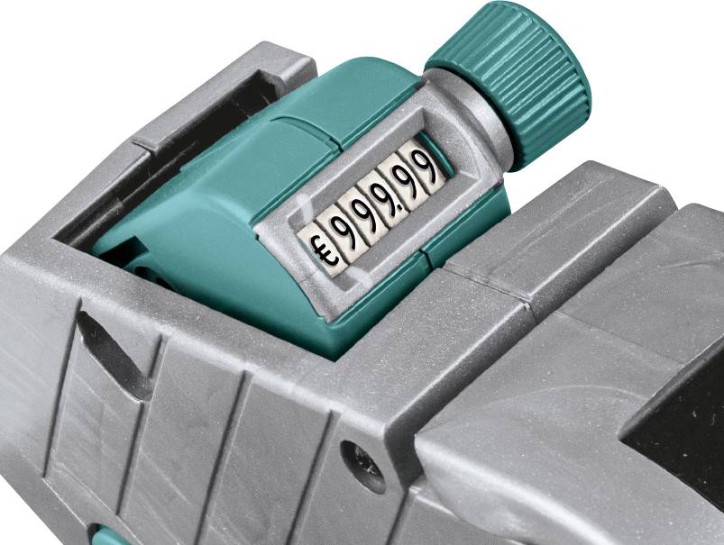 METO Preisauszeichnungsgerät Basic S Anzahl Druckzeilen: 1 Grau