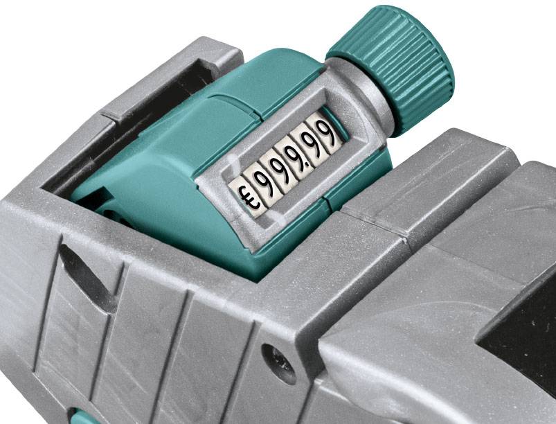 METO Preisauszeichnungsgerät Classic S Anzahl Druckzeilen: 1 Grau