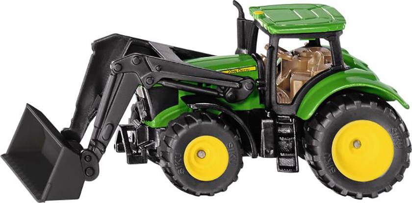 SIKU Spielwaren Landwirtschafts Modell John Deere 6215R mit Frontlader Fertigmodell Traktor Modell