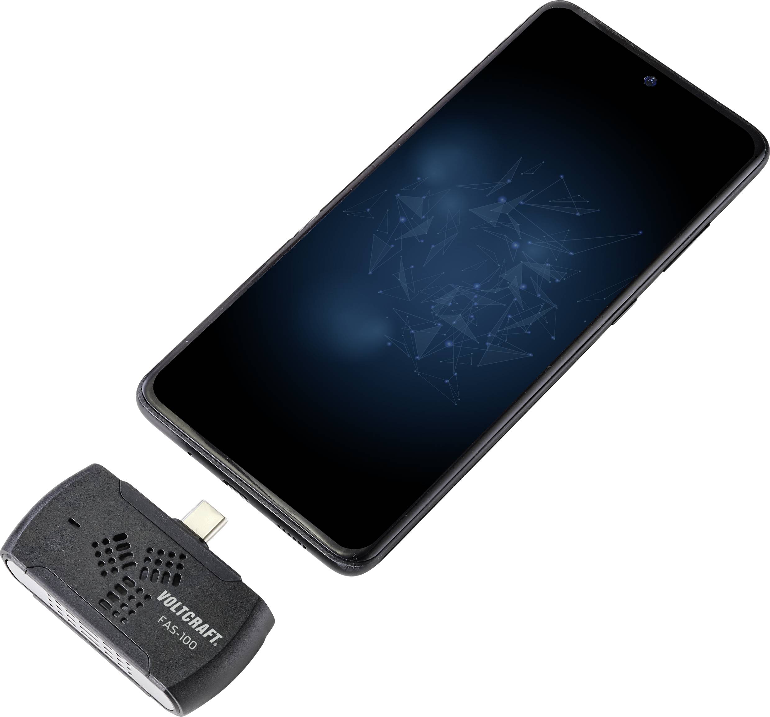 VOLTCRAFT Formaldehyd-Messgerät FAS-100 Luftpartikel mit USB-Schnittstelle