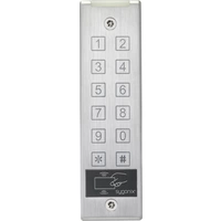 Sygonix SY-4777290 Code-Tastatur mit RFID Aufputz 12 V/DC, 24 V/DC IP65 mit Touchscreen Sygonix SY-4777290 Code-Tastatur mit RFID Aufputz 12 V/DC, 24 V/DC IP65 mit Touchscreen
