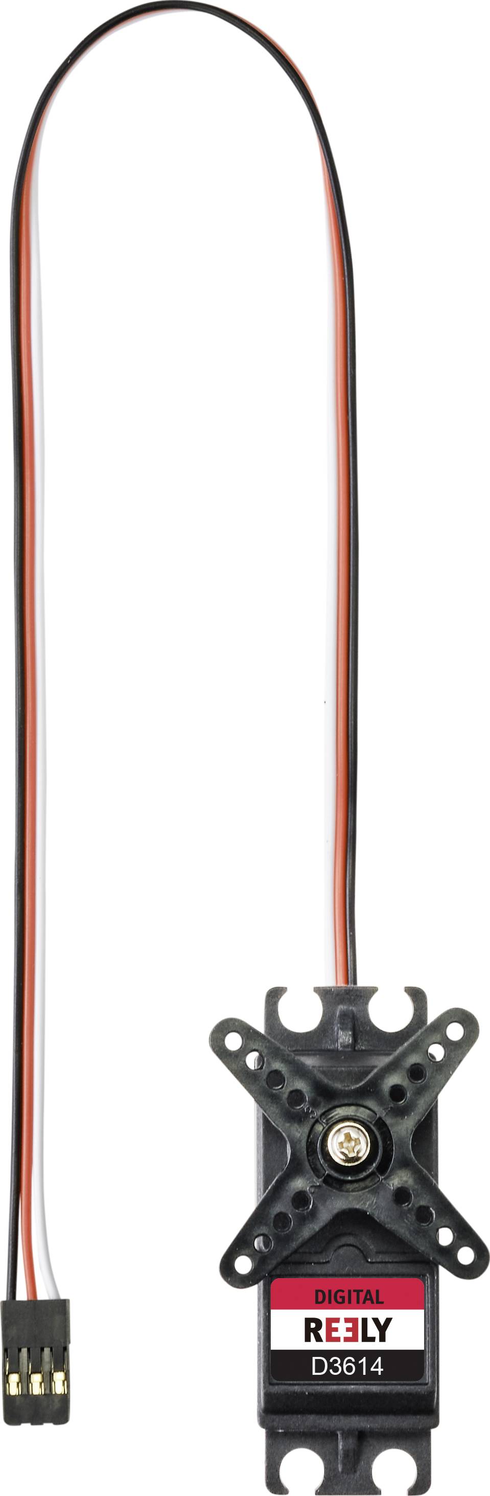 Reely Standard-Servo D3614 Digital-Servo Getriebe-Material: Plastik Stecksystem: JR