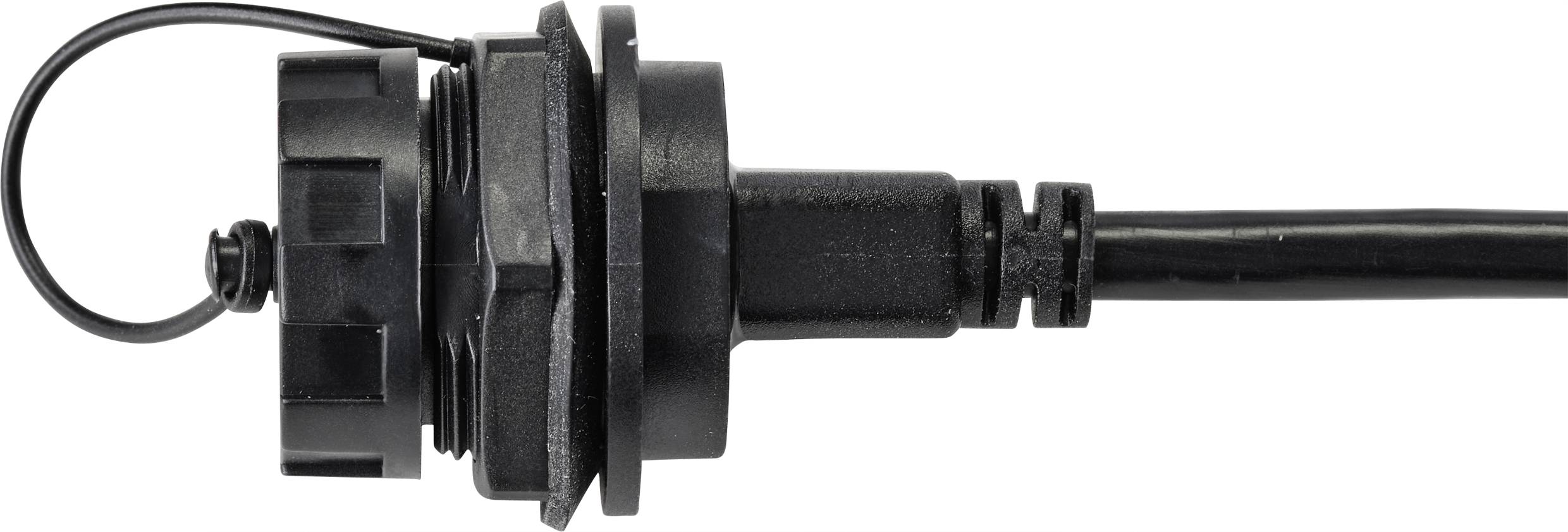 TRU COMPONENTS USB-Einbaubuchse 3.0 Typ A Buchse, Einbau 50cm IP67 Inhalt: 1St.