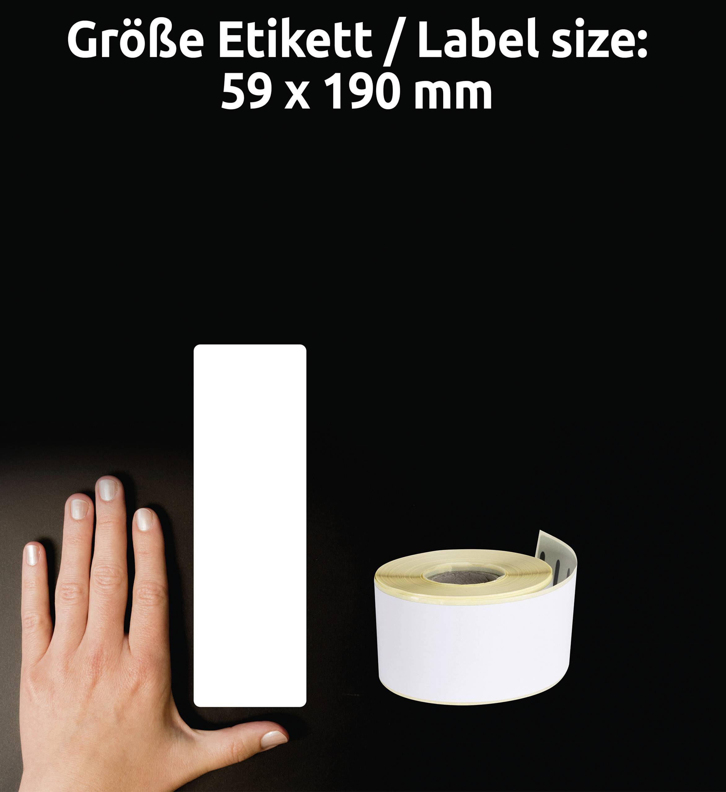 Avery-Zweckform Etiketten (Rolle) 190 x 59mm Folie Weiß 1 St. A1933087 Universal-Etiketten